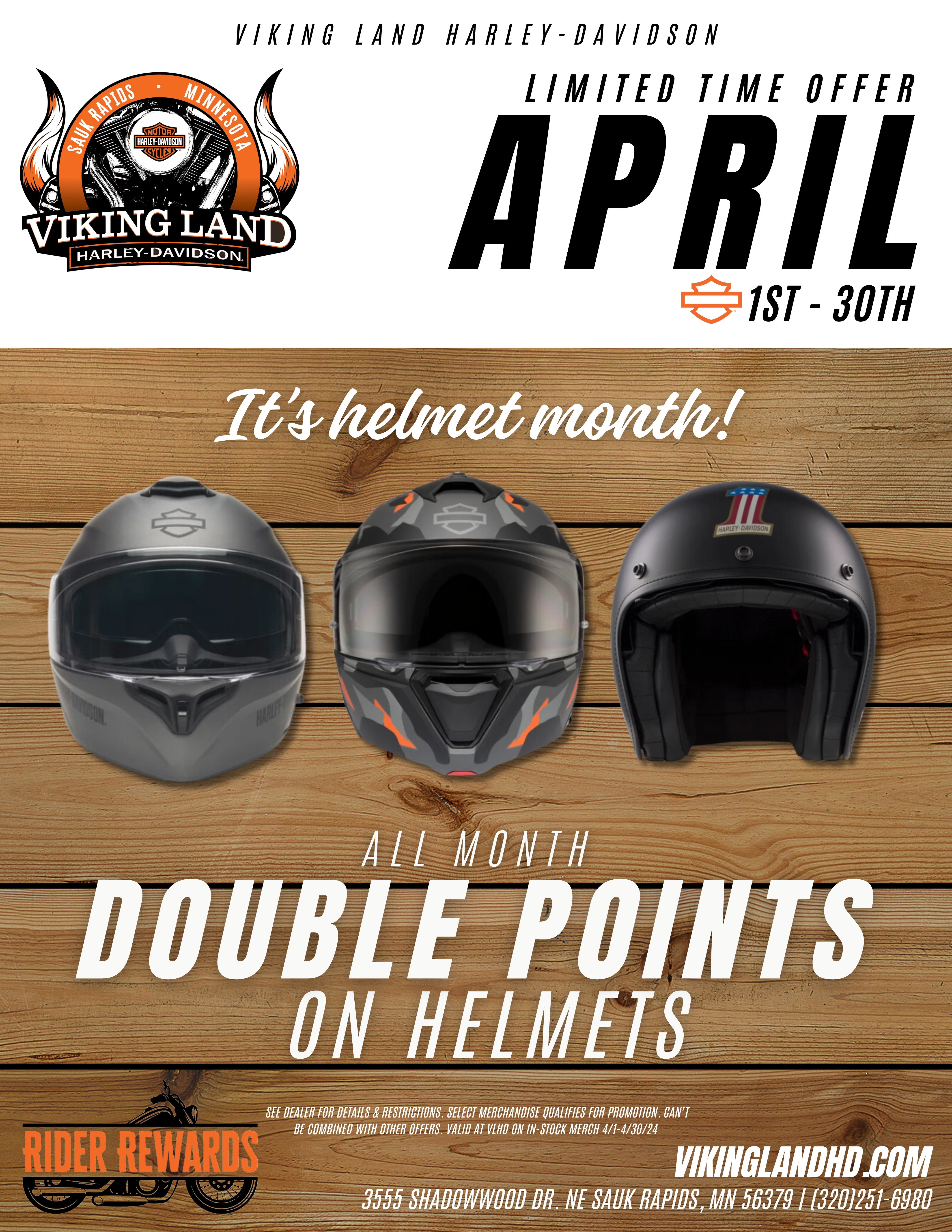 Helmet Month at Viking Land HD